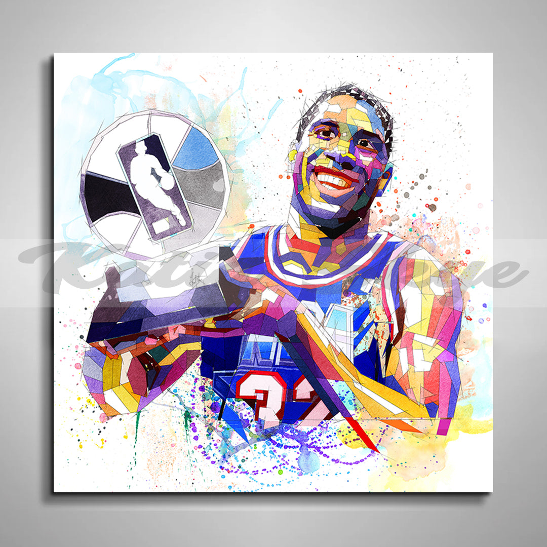 CANVAS PRINT Jimmy Butler Art, offers Man Cave Decor, Basketball gift, Color Contemporary Abstract Modern Art yt NBA-JB01