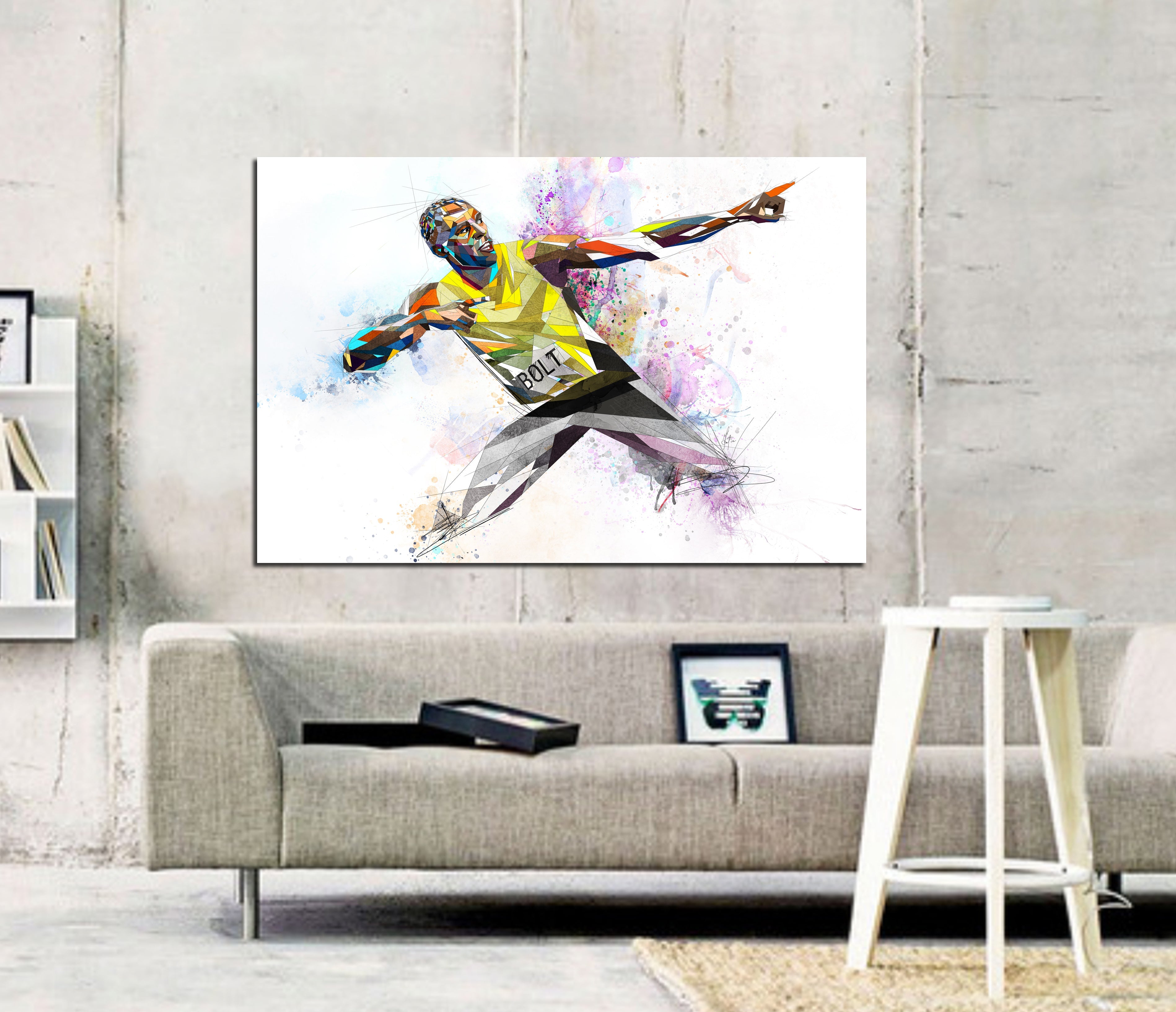 Store Skateboarder, Skateboarding, Wall Art, Abstract Photography, Photo Print, Canvas Print, Art Print, Home Decor, Picture, Ko-012