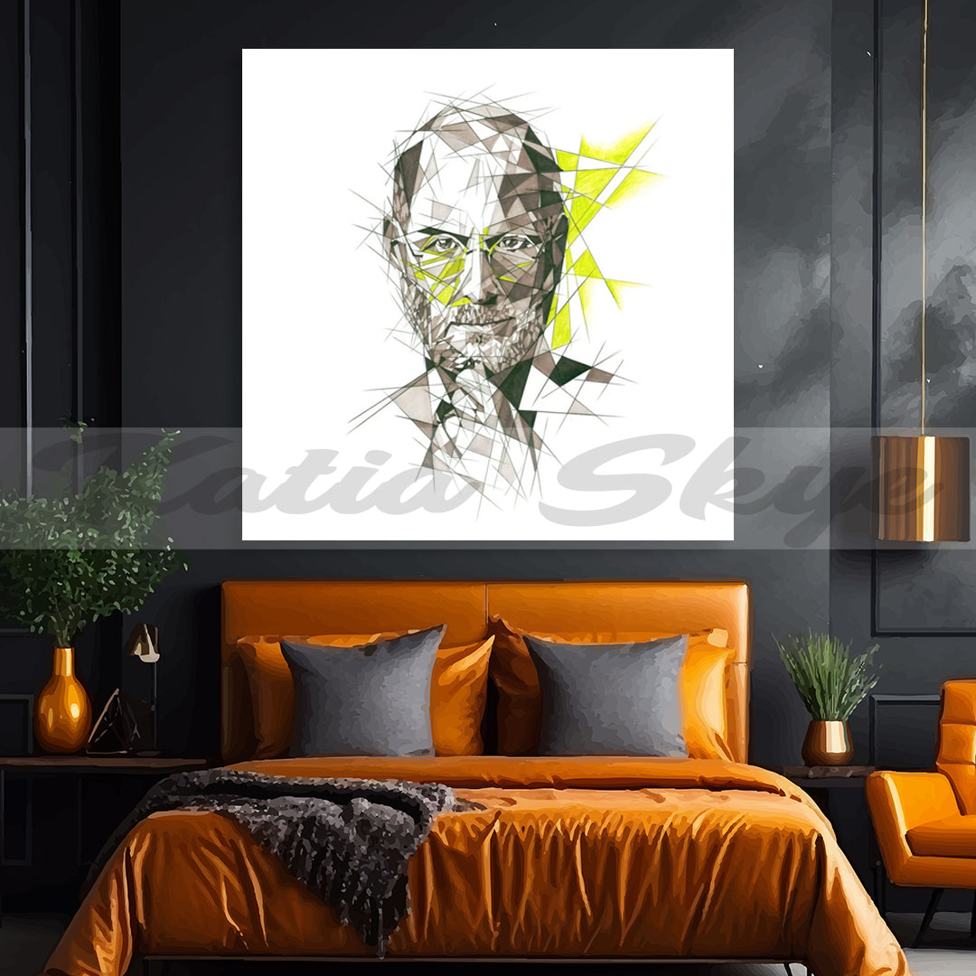 Steve Jobs Canvas Wall Art